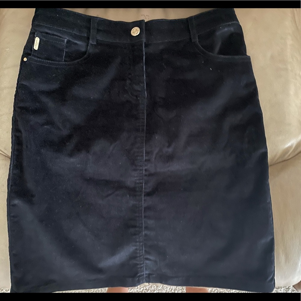 Velvet skirt